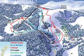 Piste de ski du Tanet - Vallée de Munster - Alsace