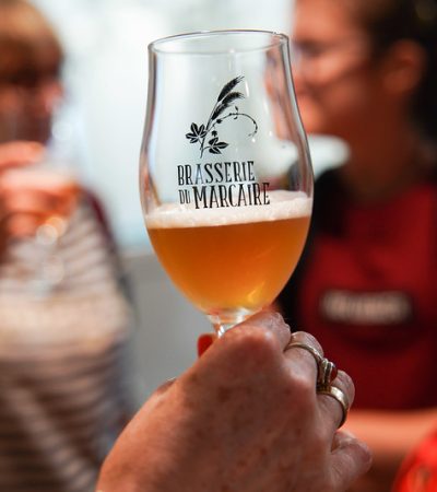 Bière de la brasserie du marcaire