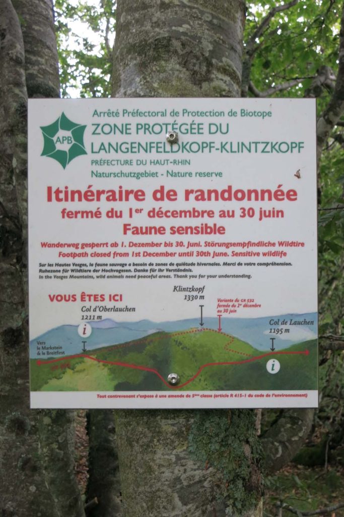 Fermeture du Klintzkopf