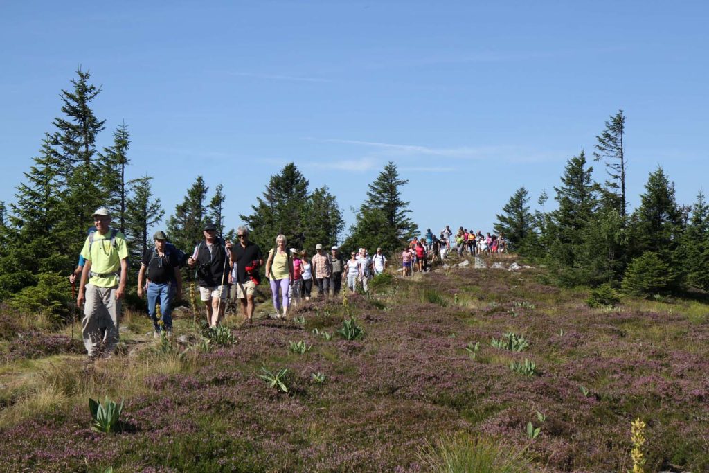 Randonneurs au Tanet