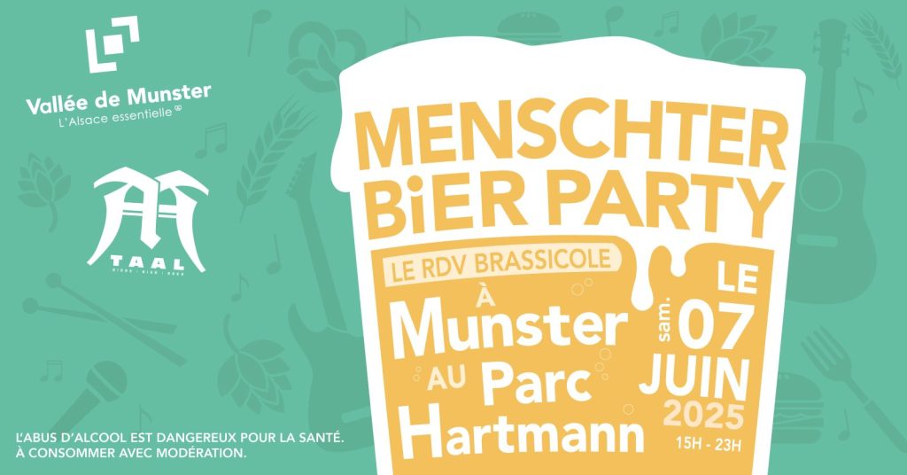 Affiche menschter bier party