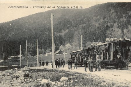 tramway de munster à la schlucht en route