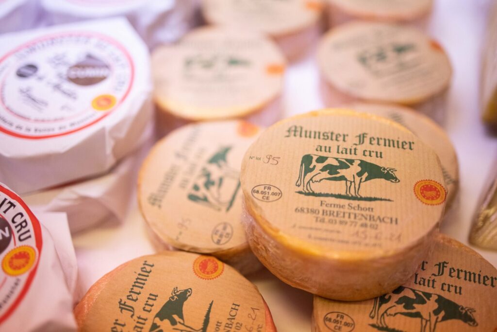 Le munster fermier de la maison du fromage