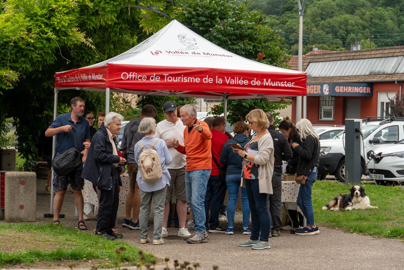 Pot d'accueil de l'office de tourisme de la vallée de munster