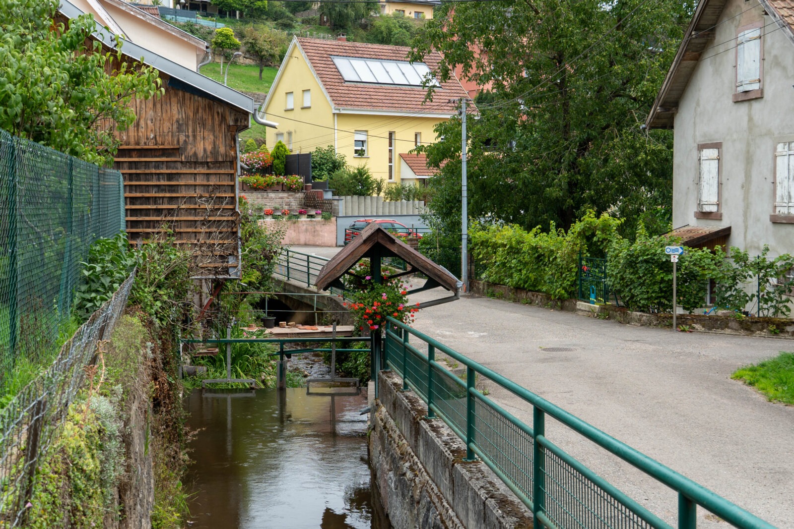 Pluie dans la vallée de munster