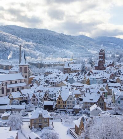 Munster sous la neige