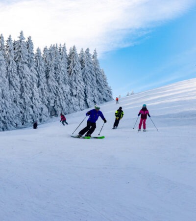 Ski dans la vallée de munster